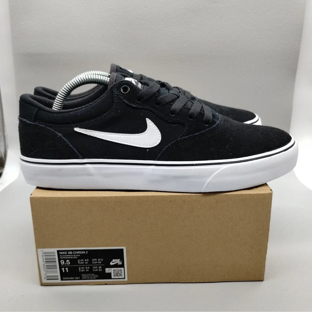 Nike SB Chron 2 Skateboarding‎ Shoes Men's size 9.6 Skater Low top Comfy Casual